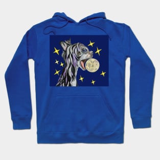 Sky Dog Biting the Moon Hoodie